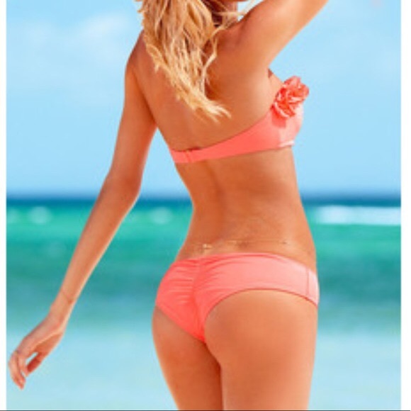 Victoria Secret cheeky bottoms size M bright pink - Picture 3 of 3